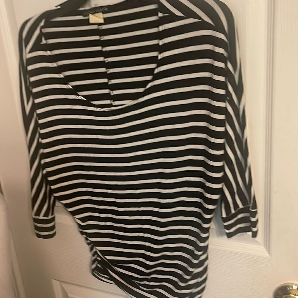 Fashion Dazzle Top Black/white medium
